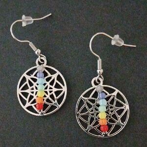 Beaded Chakra Earrings